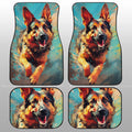 German Shepherd Car Floor Mats Custom Car Accessories - Gearcarcover - 1
