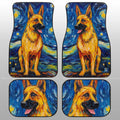 German Shepherd Car Floor Mats Custom Car Accessories - Gearcarcover - 1