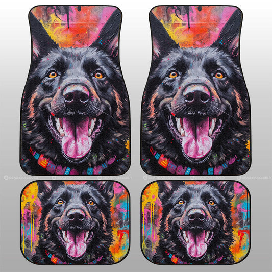 German Shepherd Car Floor Mats Custom Car Accessories - Gearcarcover - 1