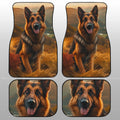 German Shepherd Car Floor Mats Custom Car Accessories - Gearcarcover - 1