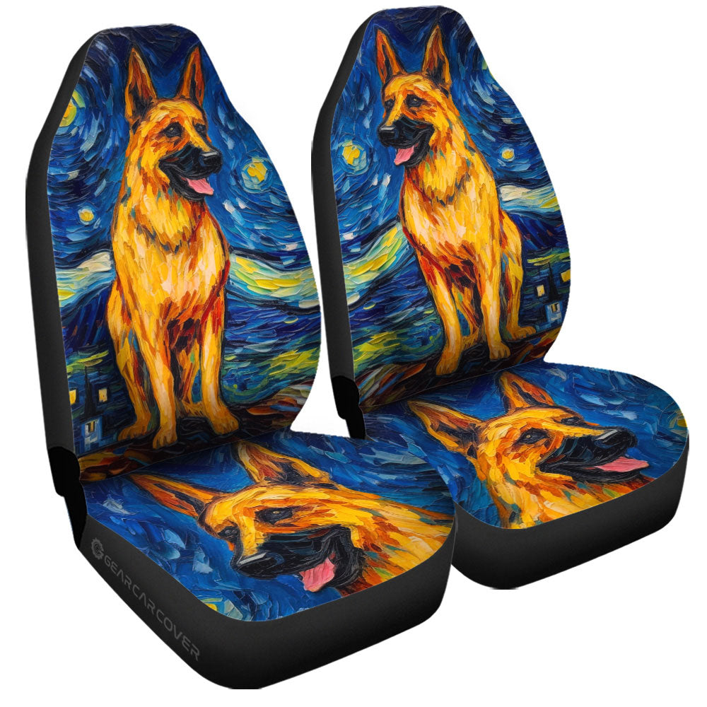 German Shepherd Car Seat Covers Custom Car Accessories - Gearcarcover - 3