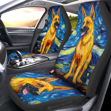 German Shepherd Car Seat Covers Custom Car Accessories - Gearcarcover - 1