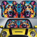 German Shepherd Car Sunshade Custom Car Accessories - Gearcarcover - 1