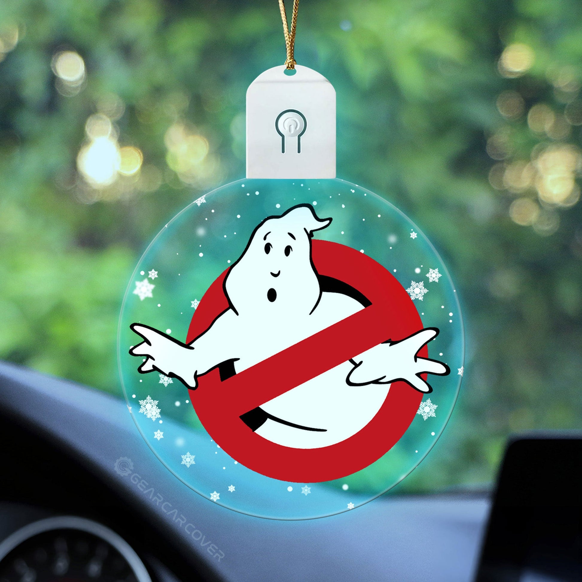 Ghostbuster Led Ornament Custom Car Decorations - Gearcarcover - 2