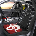 Ghostface In Scream Car Seat Covers Custom Horror Characters Car Accessories - Gearcarcover - 4