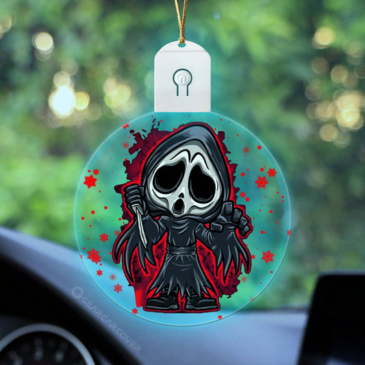 Ghostface Led Ornament Custom Car Decorations - Gearcarcover - 2