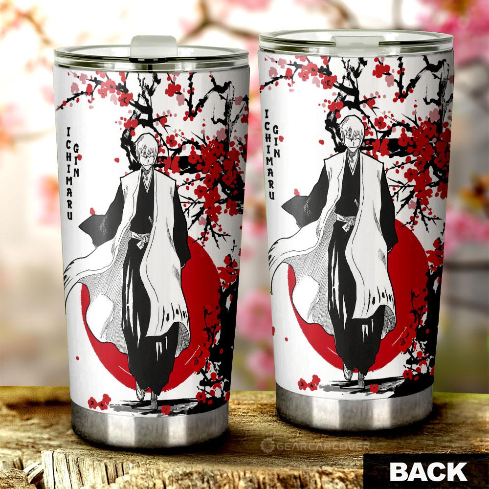 Gin Ichimaru Tumbler Cup Custom Japan Style Bleach Car Interior Accessories - Gearcarcover - 3