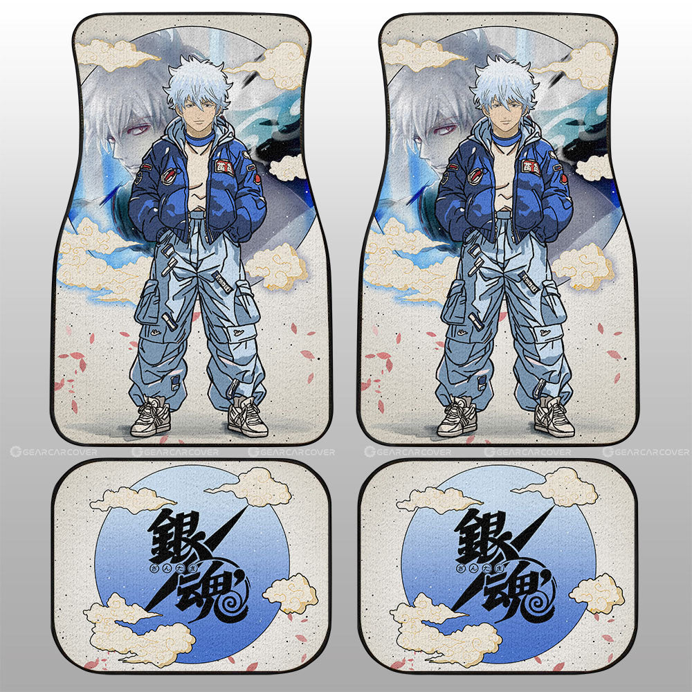 Gintoki Sakata Car Floor Mats Anime Collection - Gearcarcover - 1