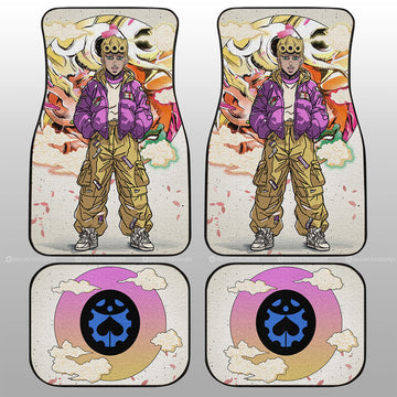 Giorno Giovanna Car Floor Mats Anime Collection - Gearcarcover - 1