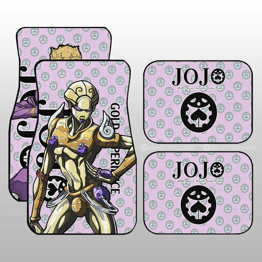 Giorno Giovanna Car Floor Mats Custom Bizarre Adventure Car Accessories - Gearcarcover - 2