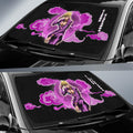 Giorno Giovanna Car Sunshade Custom Bizarre Adventure - Gearcarcover - 2