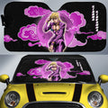 Giorno Giovanna Car Sunshade Custom Bizarre Adventure - Gearcarcover - 1