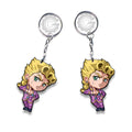 Giorno Giovanna Keychain Custom Bizarre Adventure Car Accessories - Gearcarcover - 3