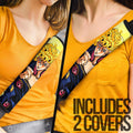 Giorno Giovanna Seat Belt Covers Custom Bizarre Adventure Car Accessories - Gearcarcover - 3