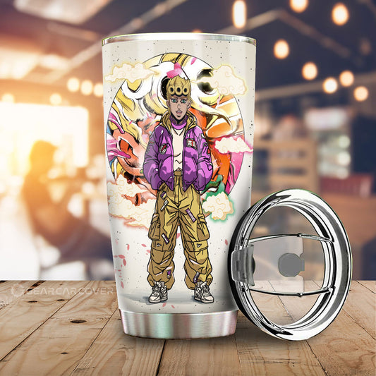 Giorno Giovanna Tumbler Cup Anime Collection - Gearcarcover - 1
