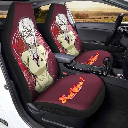 Girl Alice Nakiri Car Seat Covers Custom Food Wars Car Accessories - Gearcarcover - 1