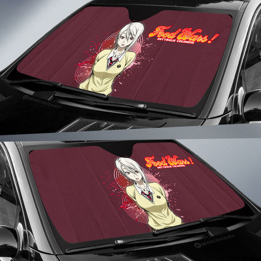 Girl Alice Nakiri Car Sunshade Custom Food Wars Car Accessories - Gearcarcover - 2