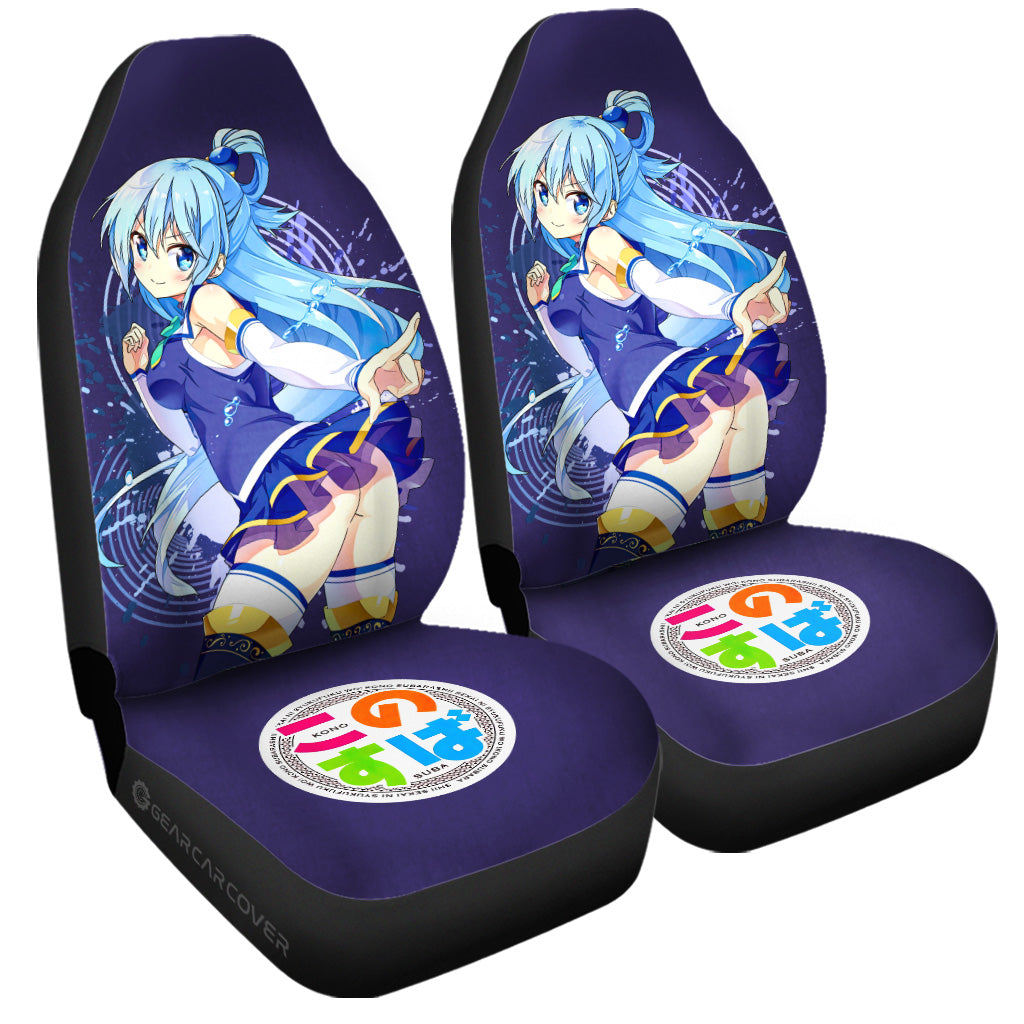 Girl Aqua Car Seat Covers Custom Car Accessories - Gearcarcover - 3