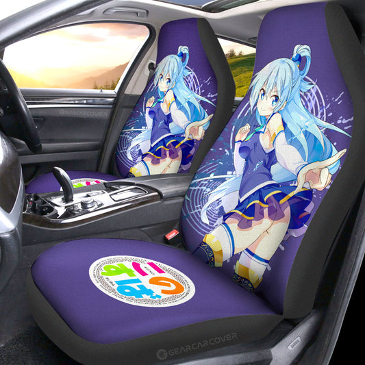 Girl Aqua Car Seat Covers Custom Car Accessories - Gearcarcover - 2