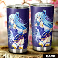 Girl Aqua Tumbler Cup Custom Car Accessories - Gearcarcover - 3