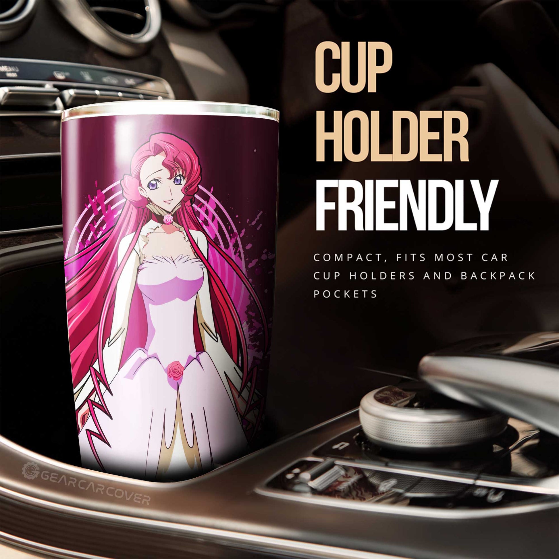 Girl Euphemia Li Britannia Tumbler Cup Custom - Gearcarcover - 2