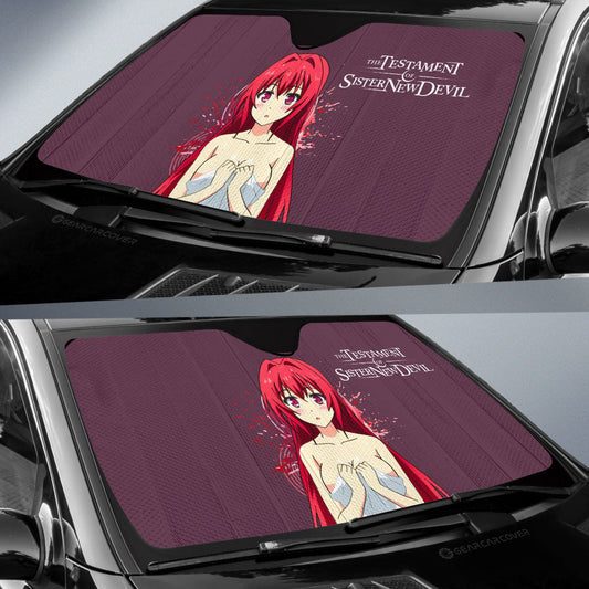 Girl Mio Naruse Car Sunshade Custom The Testament of Sister New Devil Car Accessories - Gearcarcover - 2