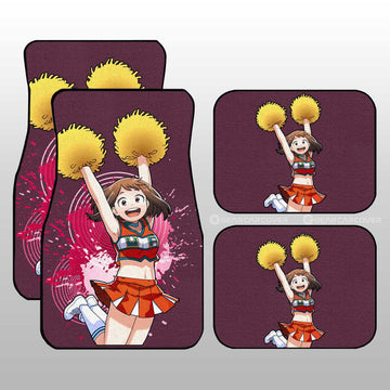Girl Ochaco Uraraka Car Floor Mats Custom Car Accessories - Gearcarcover - 1