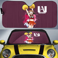 Girl Ochaco Uraraka Car Sunshade Custom Car Accessories - Gearcarcover - 1