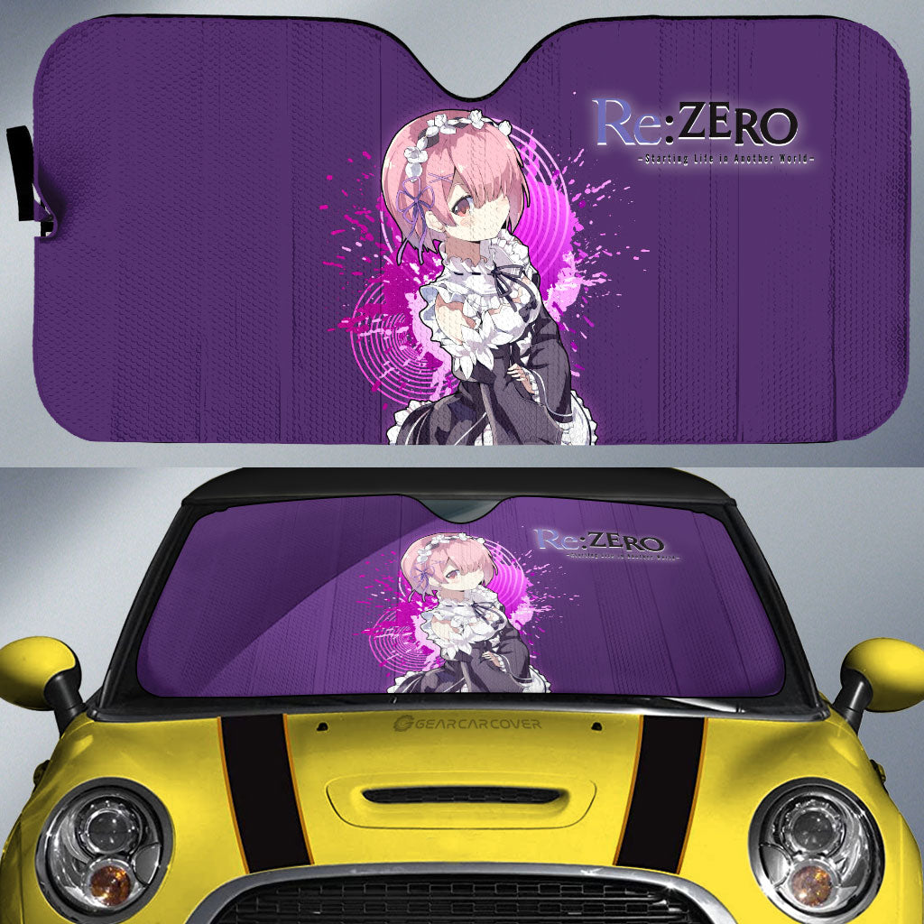 Girl Ram Car Sunshade Custom Car Accessories - Gearcarcover - 1