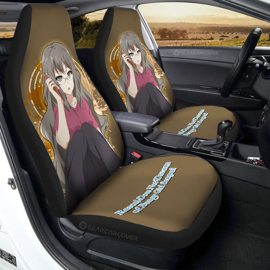 Girl Rio Futaba Car Seat Covers Custom Bunny Girl Senpai - Gearcarcover - 1