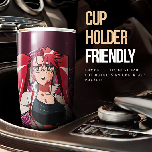 Girl Saya Takagi Tumbler Cup Custom High School Of The Dead Car Accessories - Gearcarcover - 2