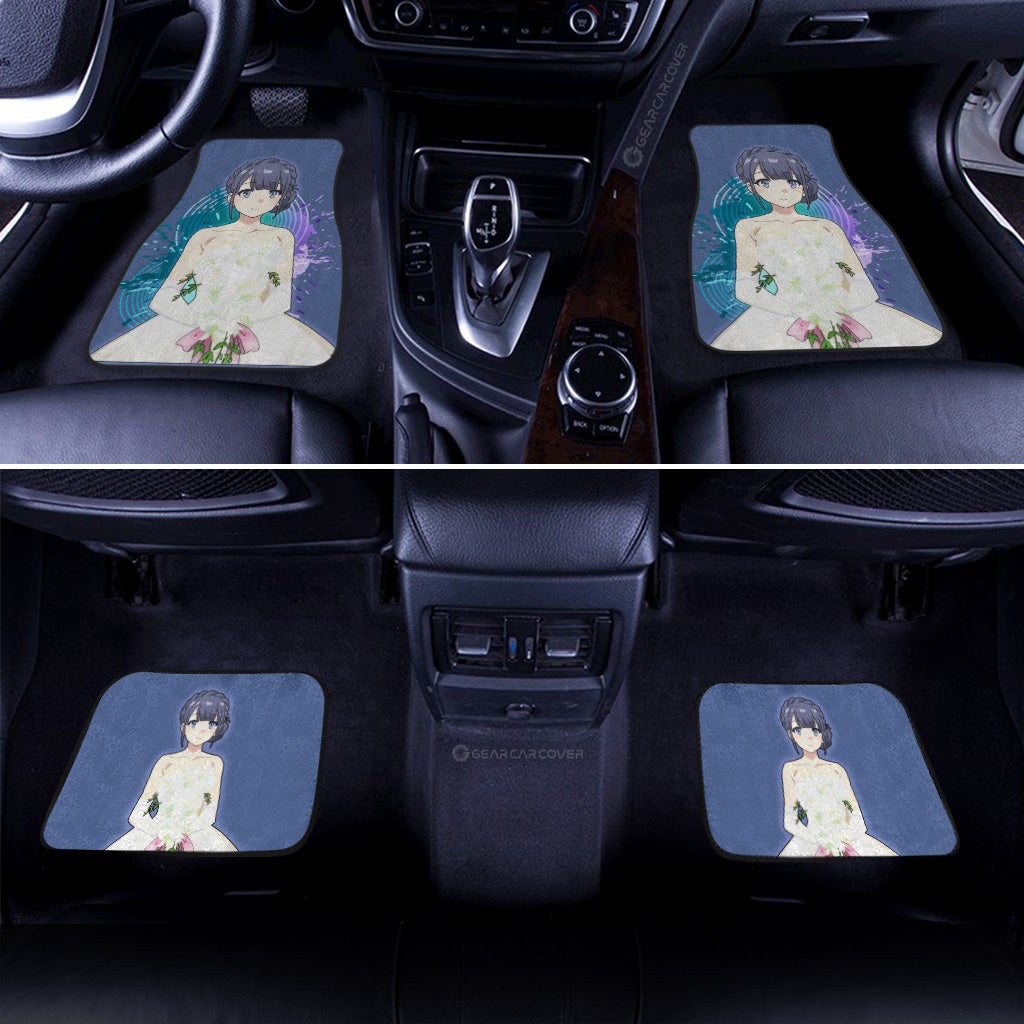 Girl Shoko Makinohara Car Floor Mats Custom Bunny Girl Senpai - Gearcarcover - 3