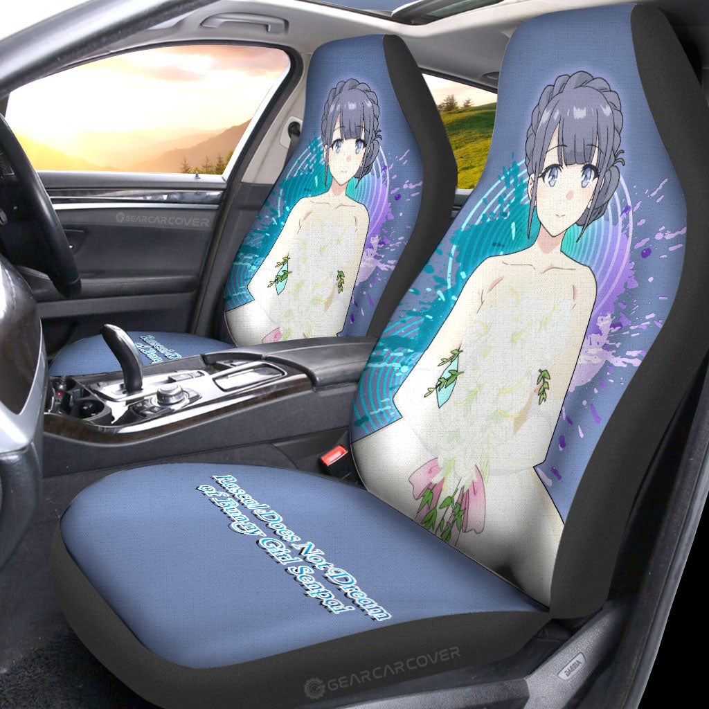 Girl Shoko Makinohara Car Seat Covers Custom Bunny Girl Senpai - Gearcarcover - 2