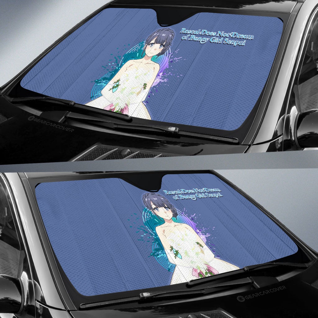 Girl Shoko Makinohara Car Sunshade Custom Bunny Girl Senpai - Gearcarcover - 2