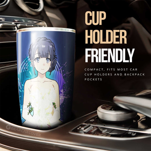 Girl Shoko Makinohara Tumbler Cup Custom Bunny Girl Senpai - Gearcarcover - 2