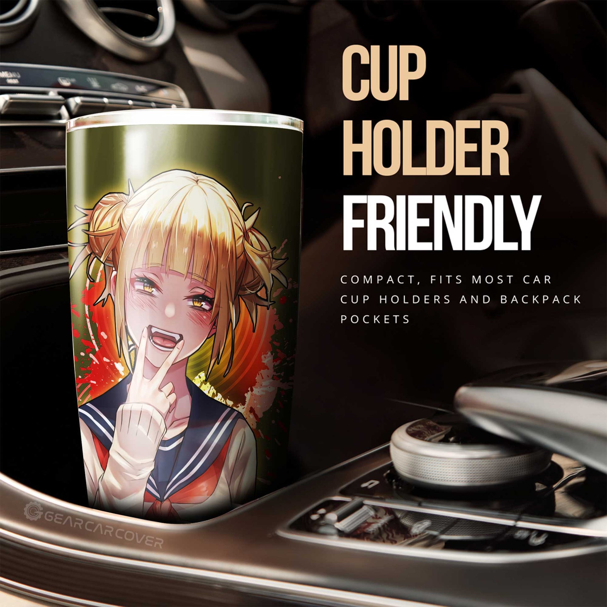 Girl Toga Tumbler Cup Custom - Gearcarcover - 2