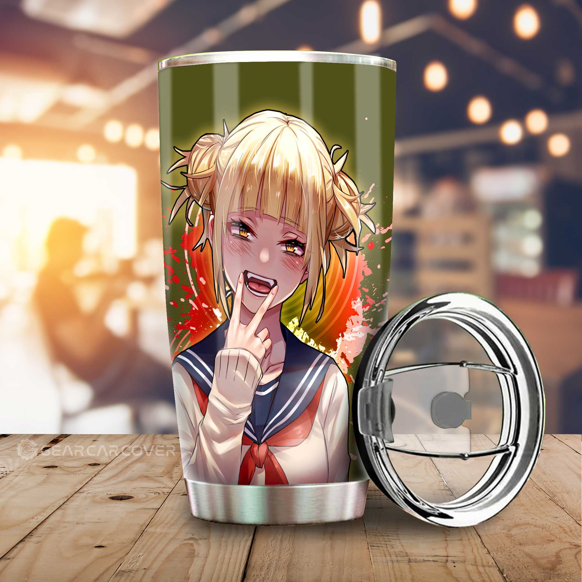 Girl Toga Tumbler Cup Custom - Gearcarcover - 1