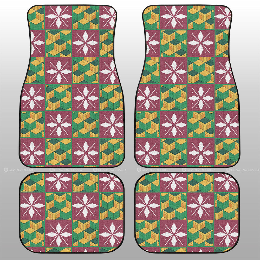 Giyu Tomioka Car Floor Mats Custom Anime Car Accessories - Gearcarcover - 1