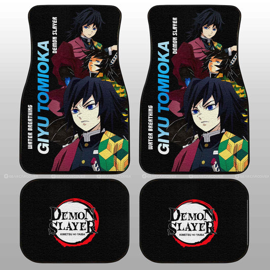 Giyu Tomioka Car Floor Mats Custom - Gearcarcover - 2