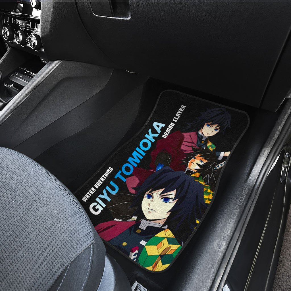 Giyu Tomioka Car Floor Mats Custom - Gearcarcover - 4