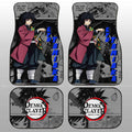 Giyu Tomioka Car Floor Mats Custom Mix Mangas - Gearcarcover - 2