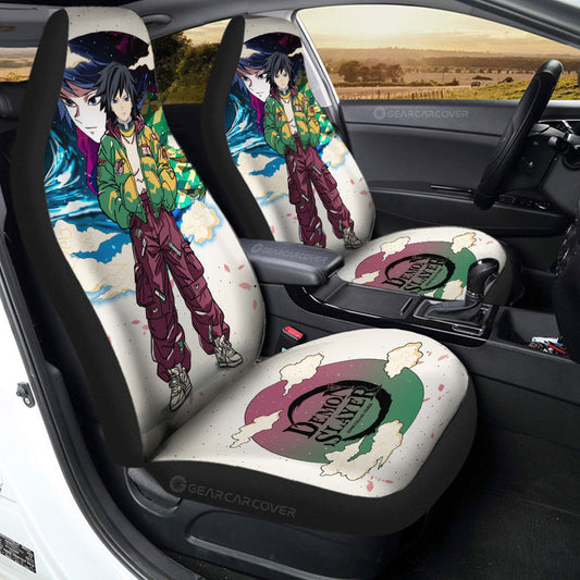 Giyu Tomioka Car Seat Covers Anime Collection - Gearcarcover - 2