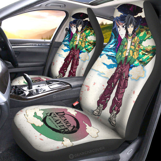 Giyu Tomioka Car Seat Covers Anime Collection - Gearcarcover - 1