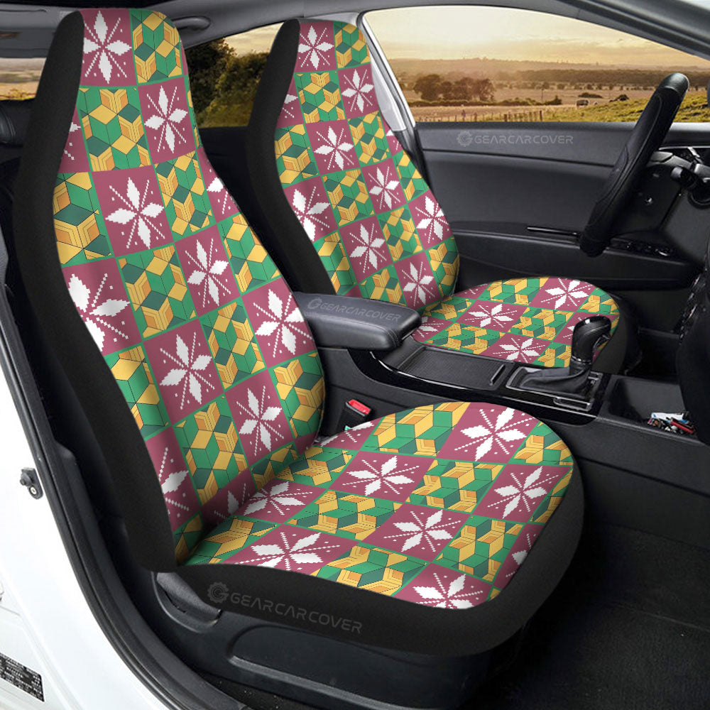 Giyu Tomioka Car Seat Covers Custom Anime Car Accessories - Gearcarcover - 2