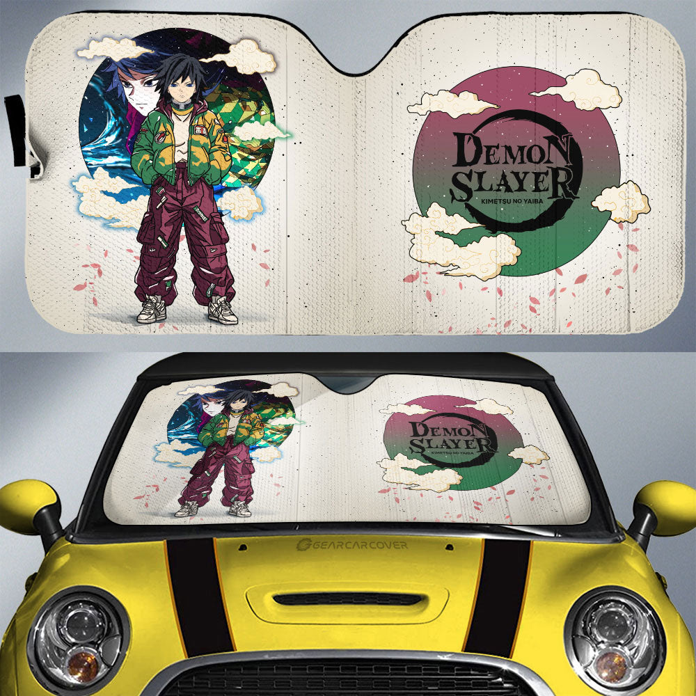 Giyu Tomioka Car Sunshade Anime Collection - Gearcarcover - 1