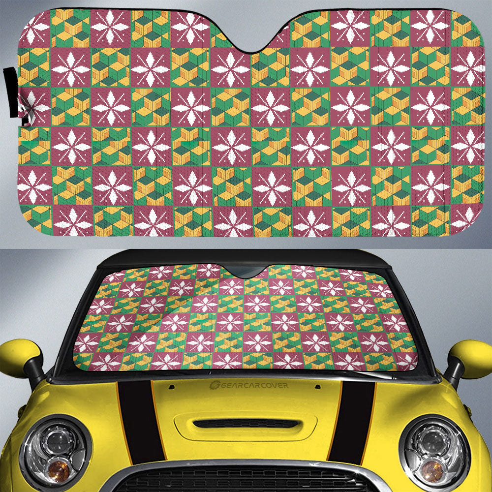 Giyu Tomioka Car Sunshade Custom Anime Car Accessories - Gearcarcover - 1