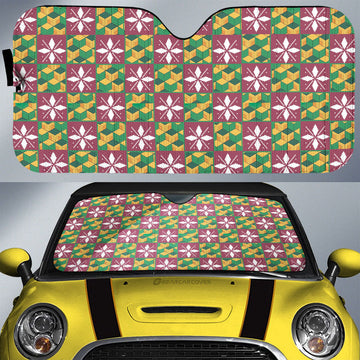 Giyu Tomioka Car Sunshade Custom Anime Car Accessories - Gearcarcover - 1