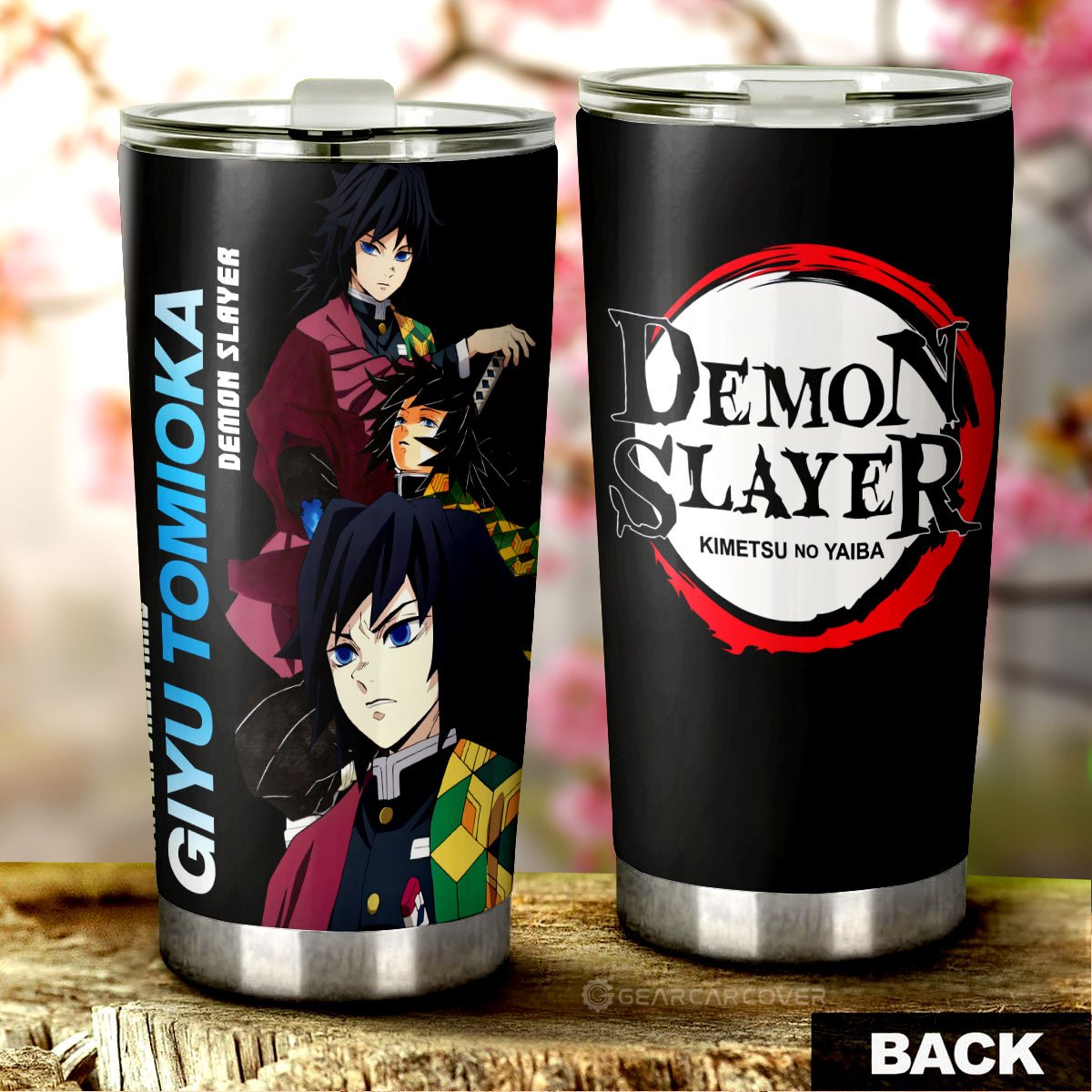 Giyu Tomioka Tumbler Cup Custom - Gearcarcover - 3