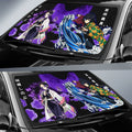 Giyuu And Shinobu Car Sunshade Custom Car Accessories - Gearcarcover - 2