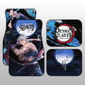 Giyuu And Tengen Uzui Car Floor Mats Custom Car Accessories - Gearcarcover - 2